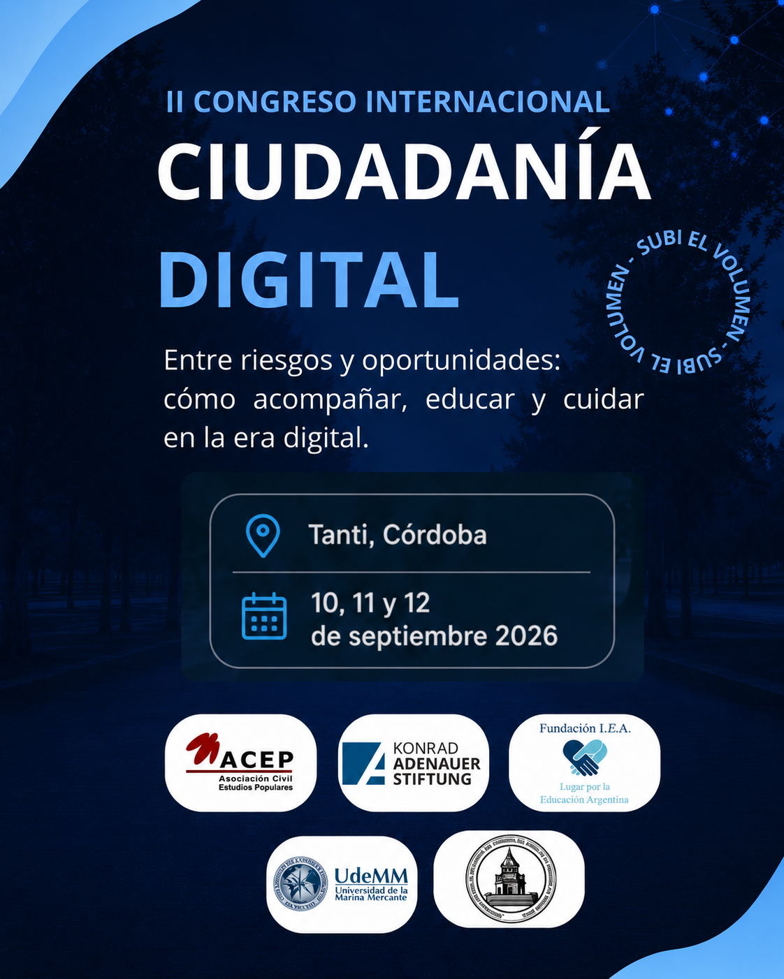 II Congreso Internacional de Ciudadanía Digital — Tanti, Córdoba